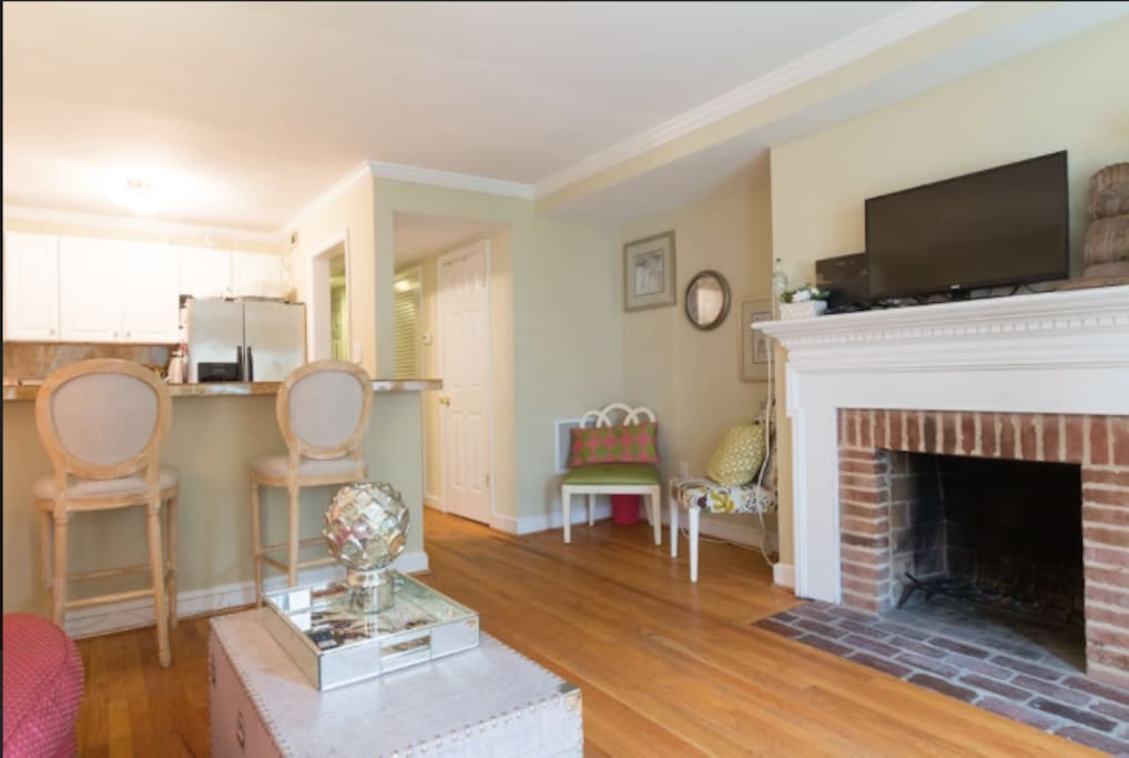The living room