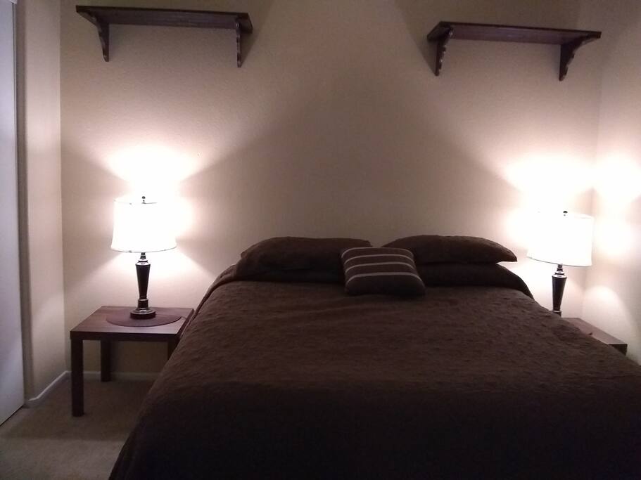 East side of the room