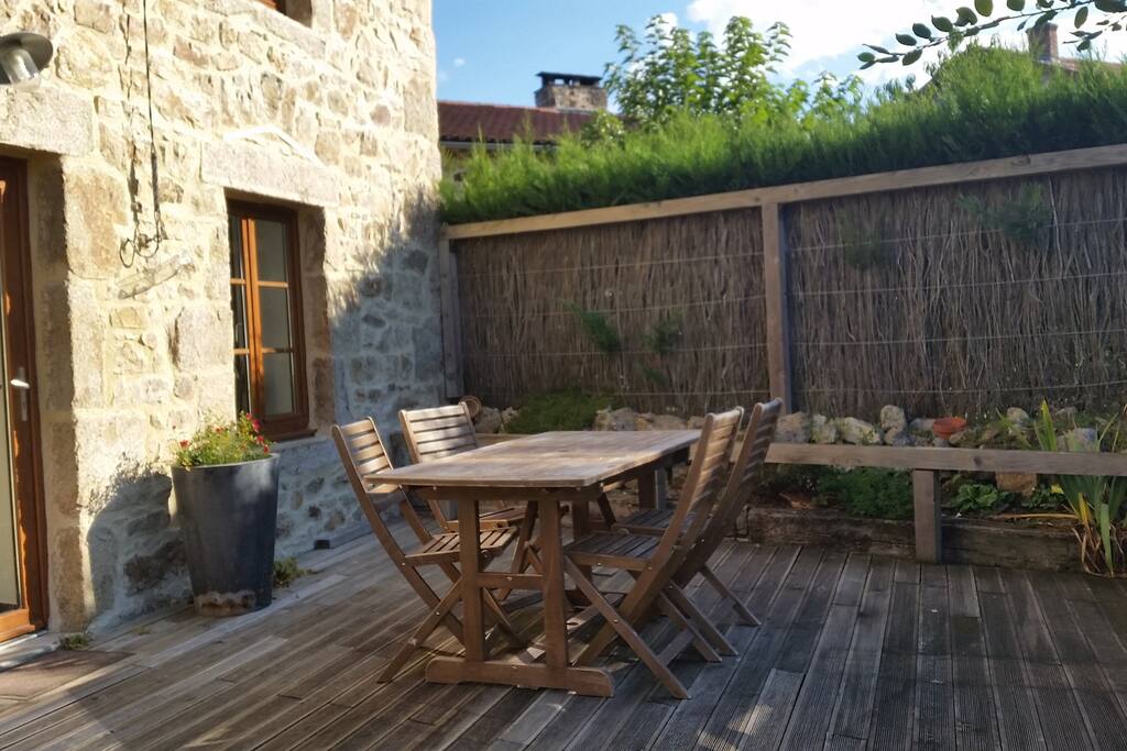 Côté terrasse