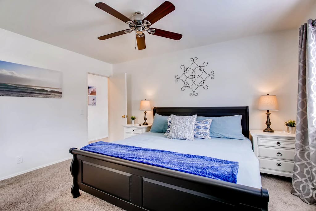 Master Bedroom with King Bed