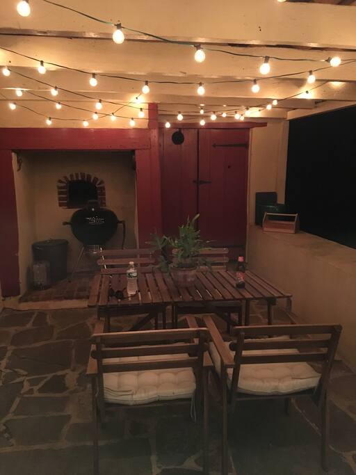 The patio