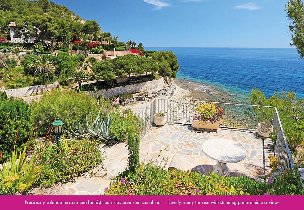 first line holiday villa in moraira