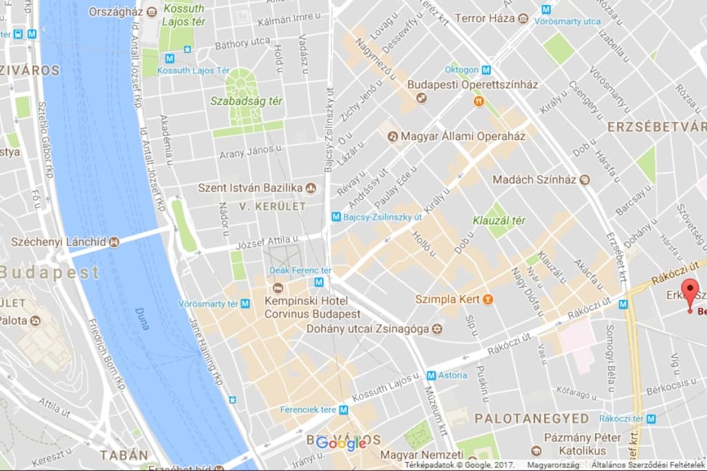 Map with location
