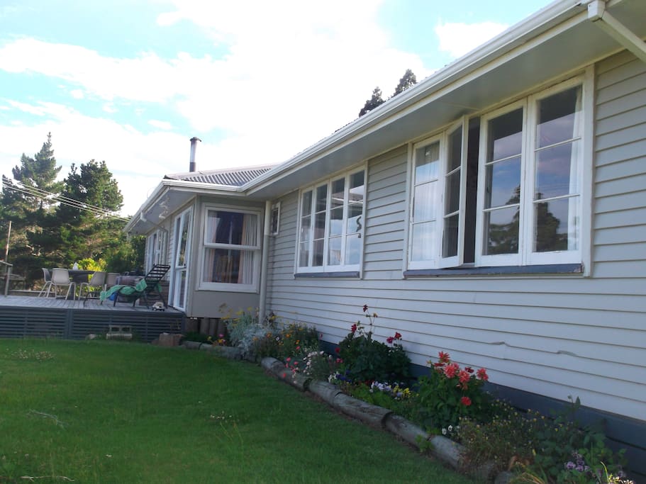 one side of house