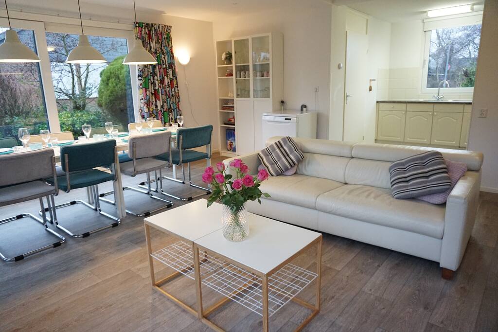 Ruimtelijke gezellige woonkamer / Cozy livingroom