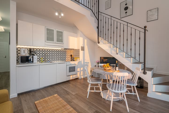 Superior gallery apartment with balcony &sea view
