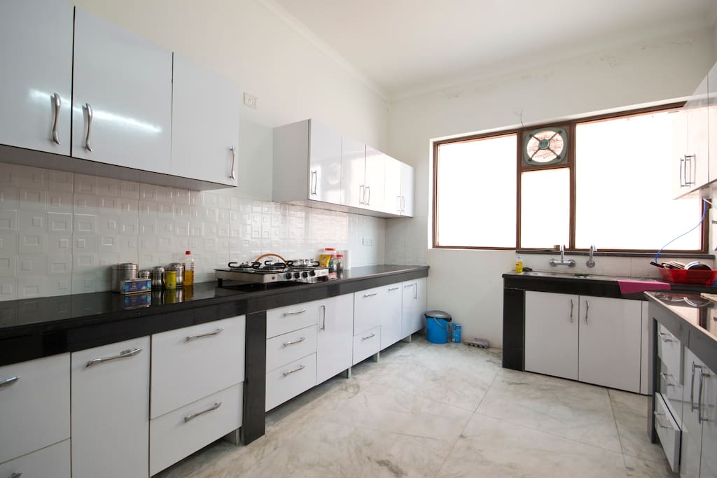 Spacious kitchen