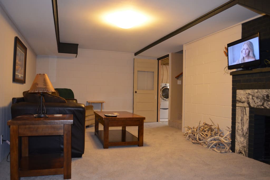 downstairs living area