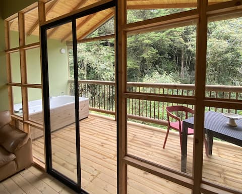 Popular Airbnb listing: Private Jacuzzi Cabin - Breakfast Included in Buenos Aires