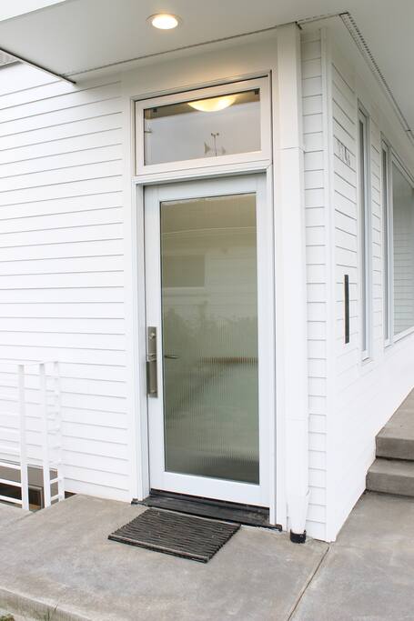 Front Door to the private apartment.