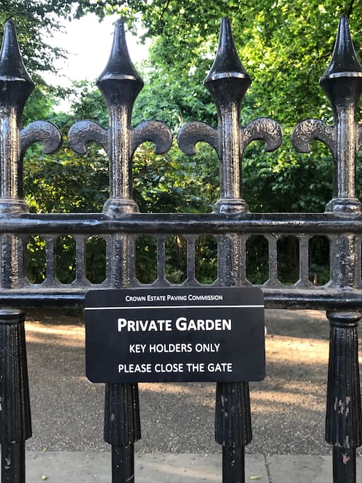 Access to Private Garden