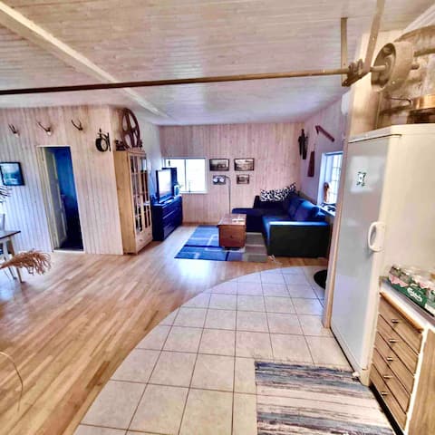 Successful Airbnb property: Living in old mill. Wake up to sound of the river in Ljungby