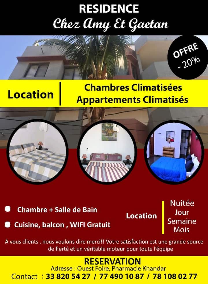 Chez Amy et Gaëtan Serviced apartments for Rent in Dakar, Dakar