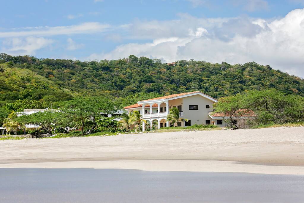 View of house from the Beach