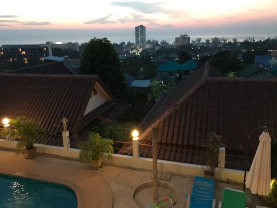 View from terrace