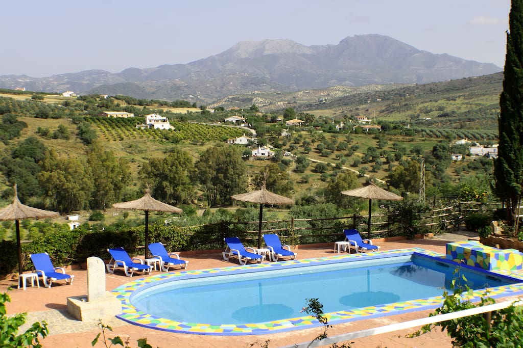 Vista general piscina