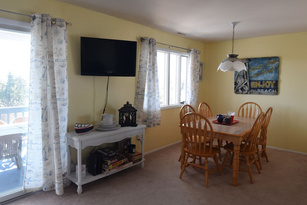 Lots of bright natural light throughout the home.
