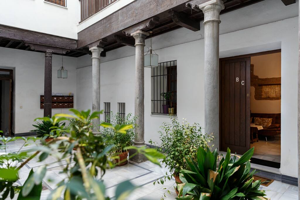 Patio de entrada