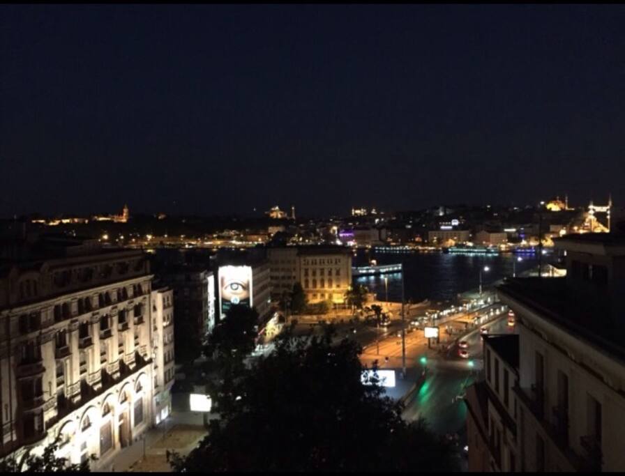 #İstanbul#night#roof#night life#never end#