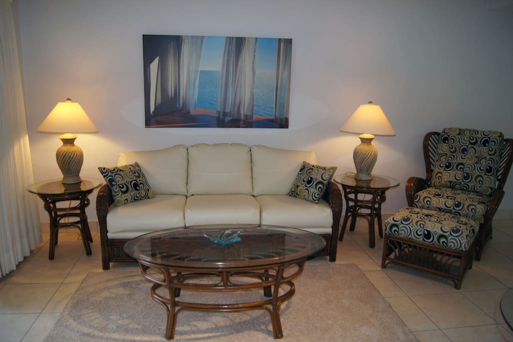 The living area