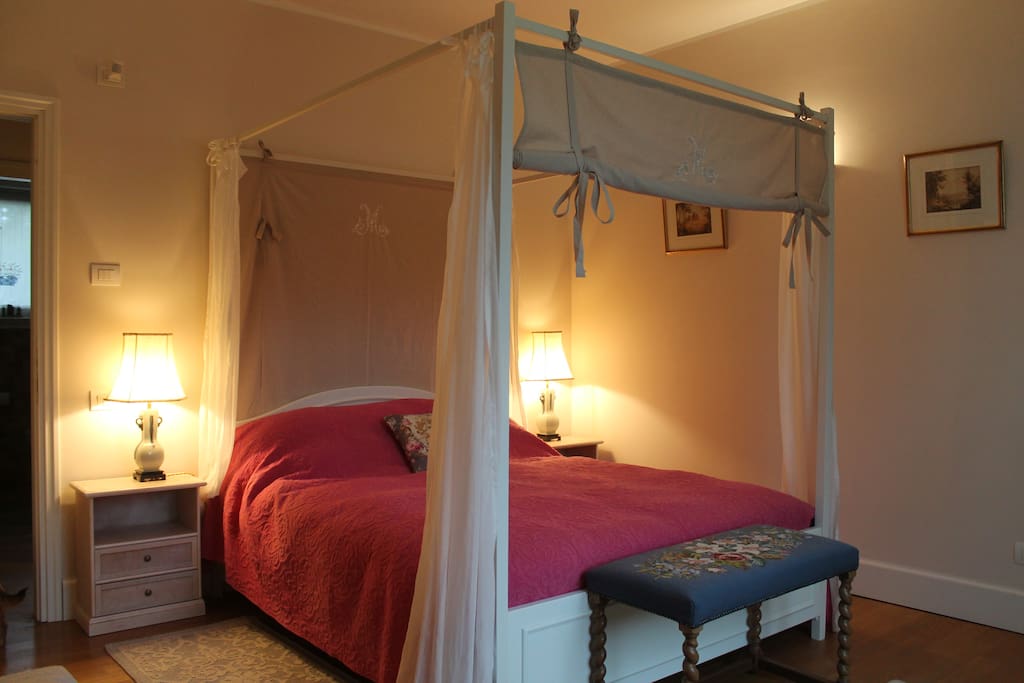 The Garden Room - with a wonderfully comfortable double bed