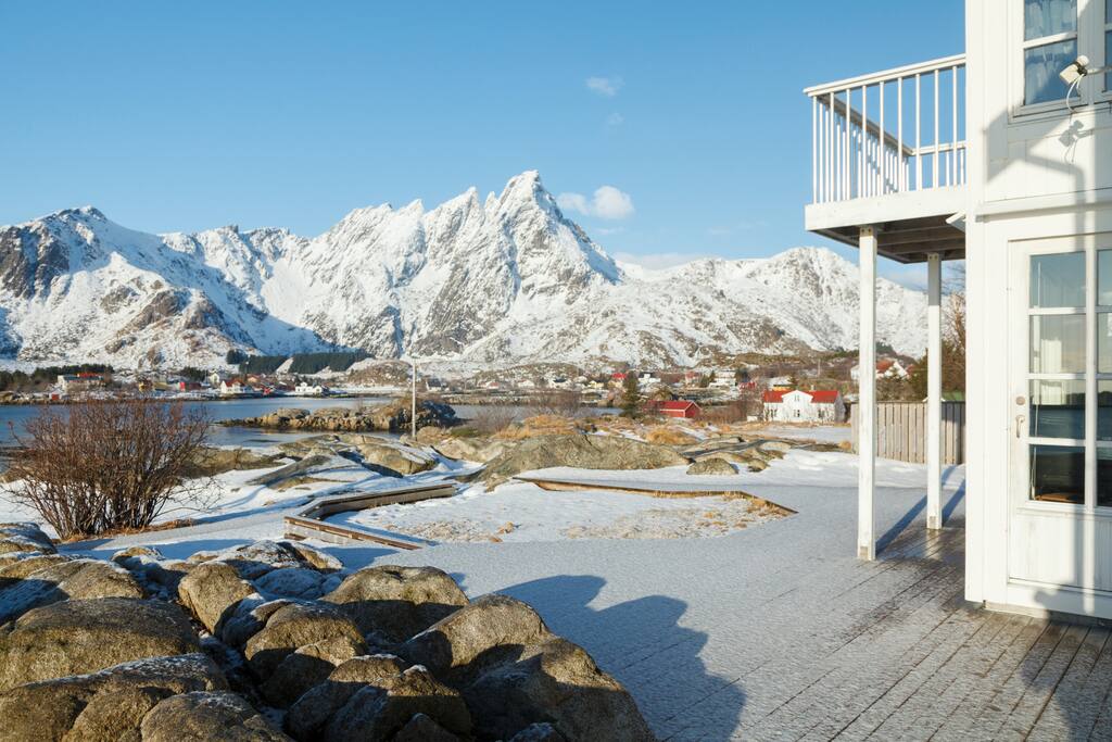 View outside (winter time)