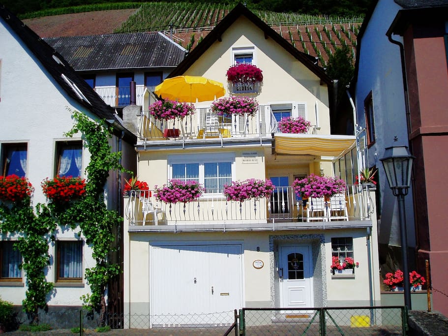 Ferienwohnungen Ürzig und Moselblick im Ferienhaus Moselufer in Ürzig