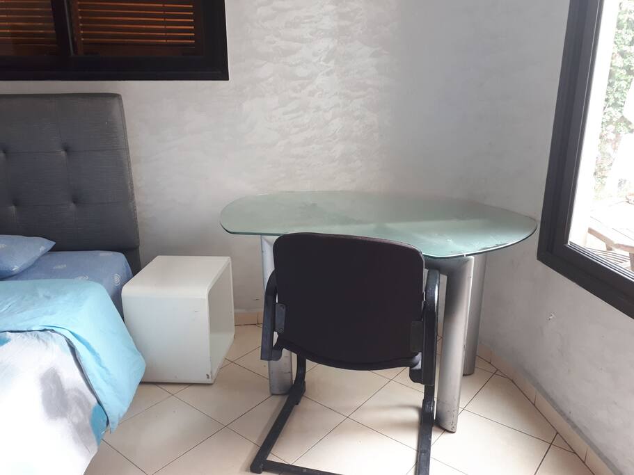 voilà un espace pour travaillé