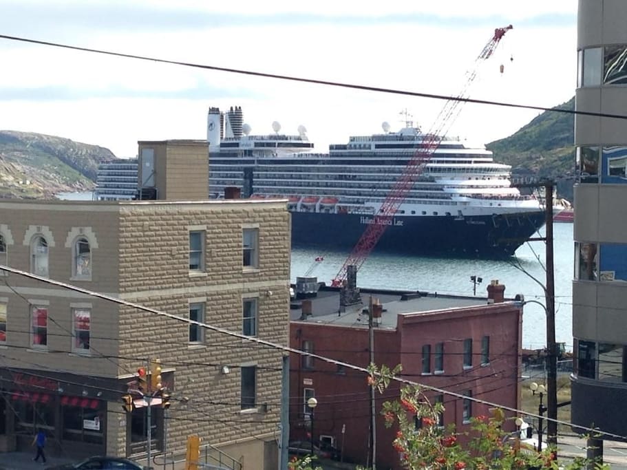 Watch the ships come in through the Narrows.