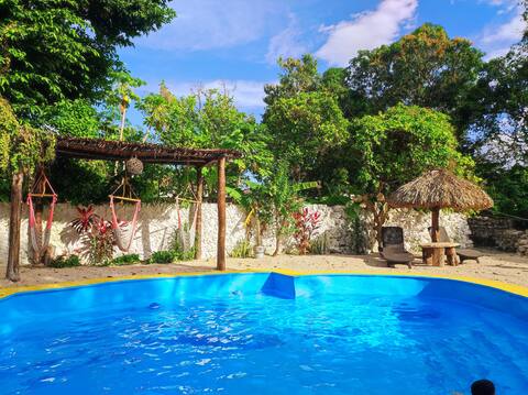 Casa Tuli with pool,beautiful garden and bicycles.