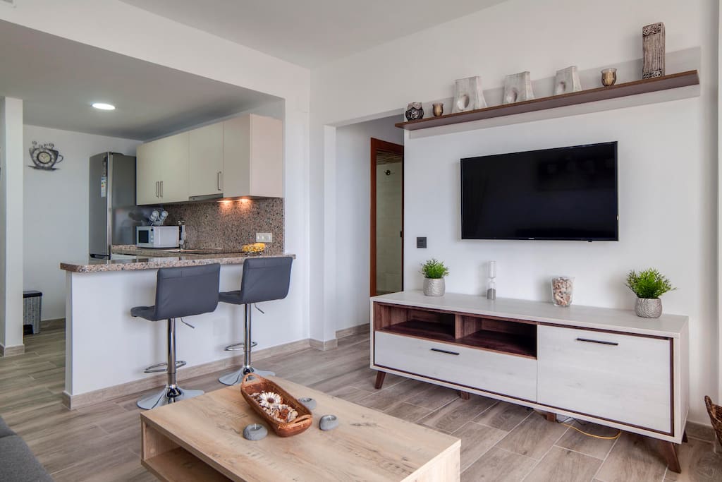 TV + Cocina