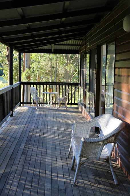 Large undercover verandah.