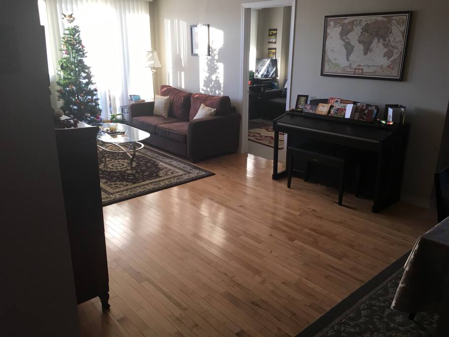 Living room from the entrance