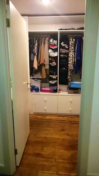 Fitting room and robes