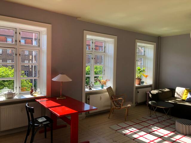 140 sqm Family friendly apartment in Nørrebro