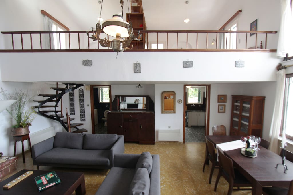 overview of the main area
