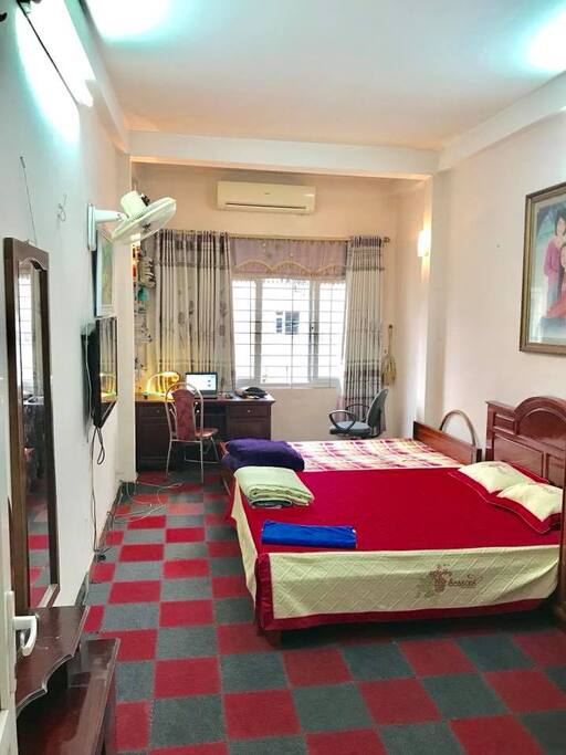 the rooms got 30 m2...enough space for your relaxing/ sleeping..