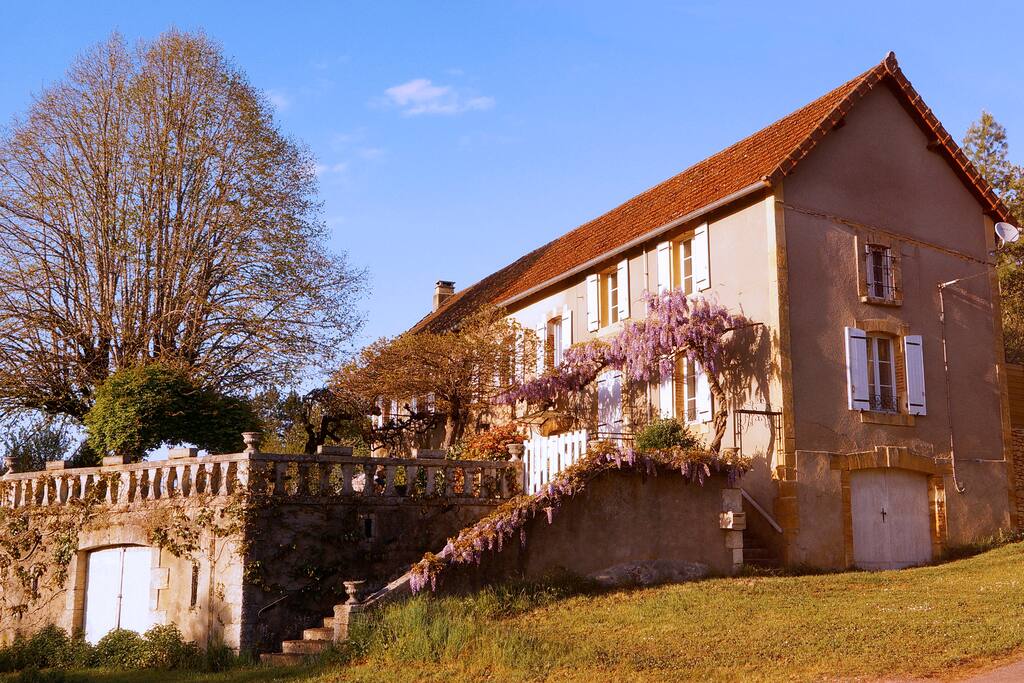 Maison vue d'en bas