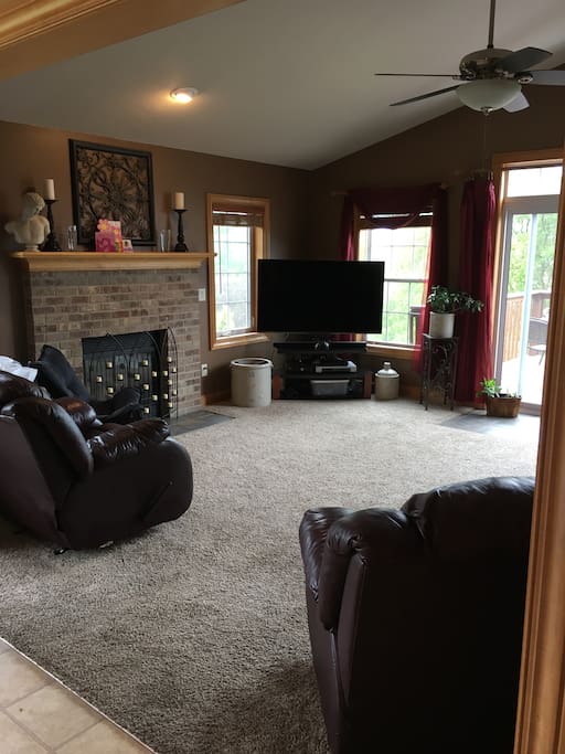 Main level family room