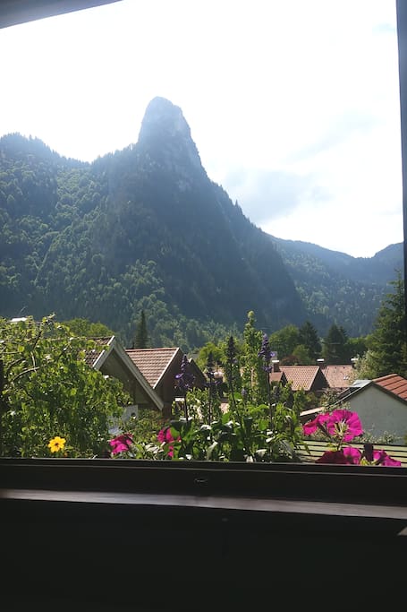 View of the Kofel from lounge