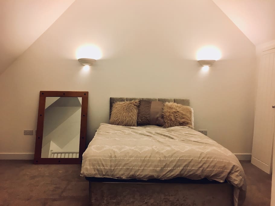 Double bed available