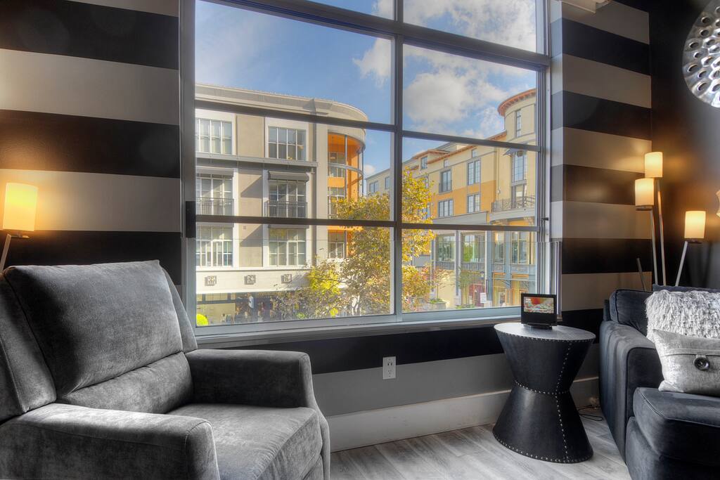 View from living room