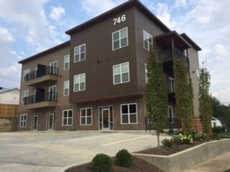 Exterior view of building