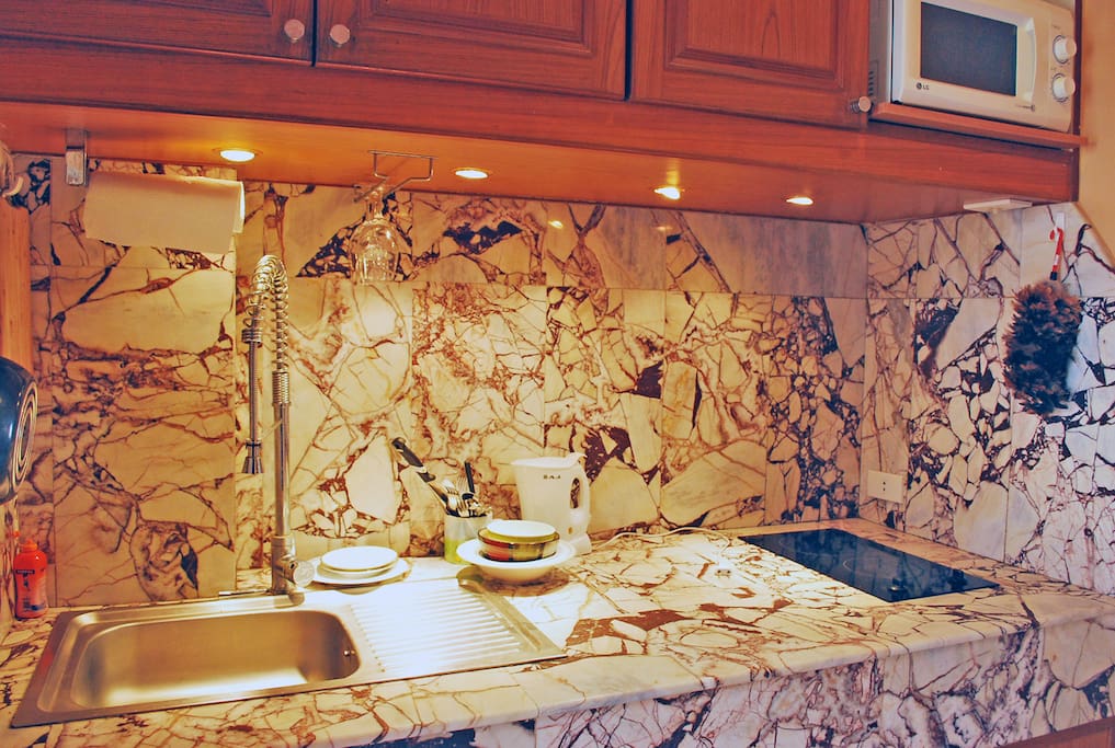 Lovely Marble Kitchen