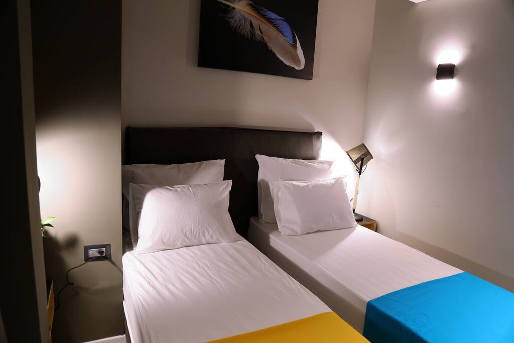 Deluxe Twin Room with Balcony