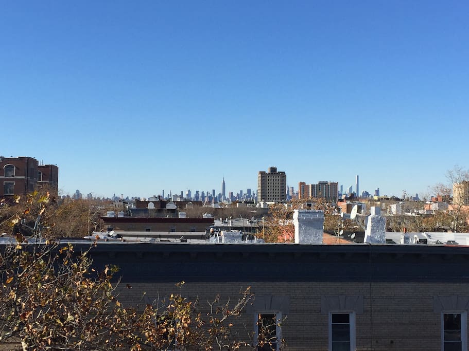 View of Manhattan from the rooftop <3