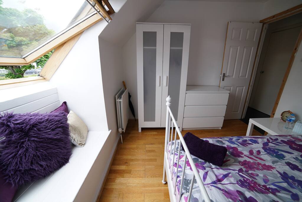 Clean comfortable double bed
