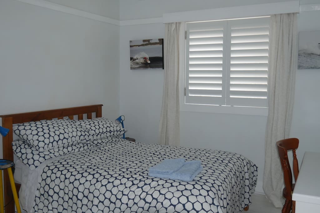 Bedroom 1 with double bed