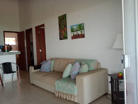 Imóvel de sucesso: Chalé Pé na areia, come be happy! em Ilhéus