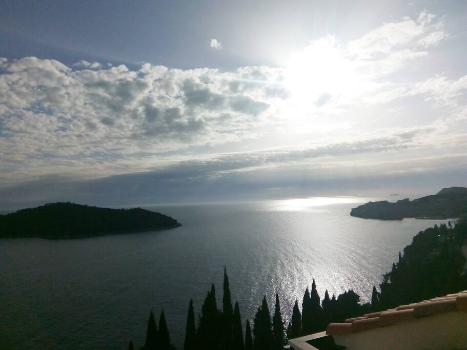Lokrum & Old Town from Your Window